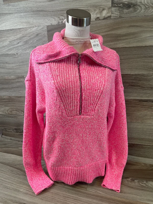 Sweater By Loft In Pink, Size: S