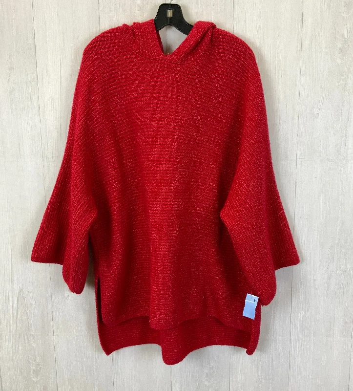 Sweater By Old Navy In Red, Size: 2x