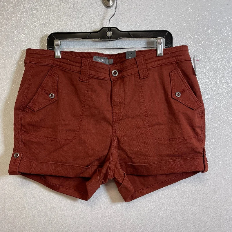 Rust Shorts Torrid, Size 18