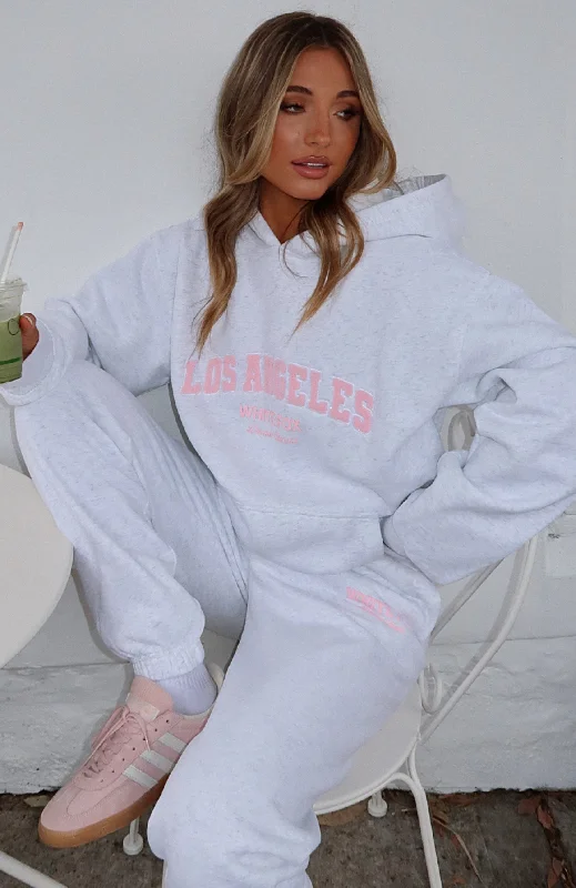 Stupidly Low Prices Decade Classics Global Oversized Hoodie Grey Marle