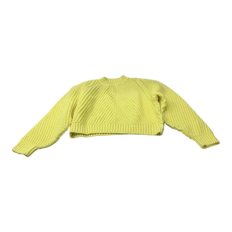 Sweater By H&m In Yellow, Size: Xs