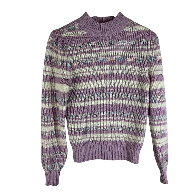 Sweater By Loft In Purple, Size: S