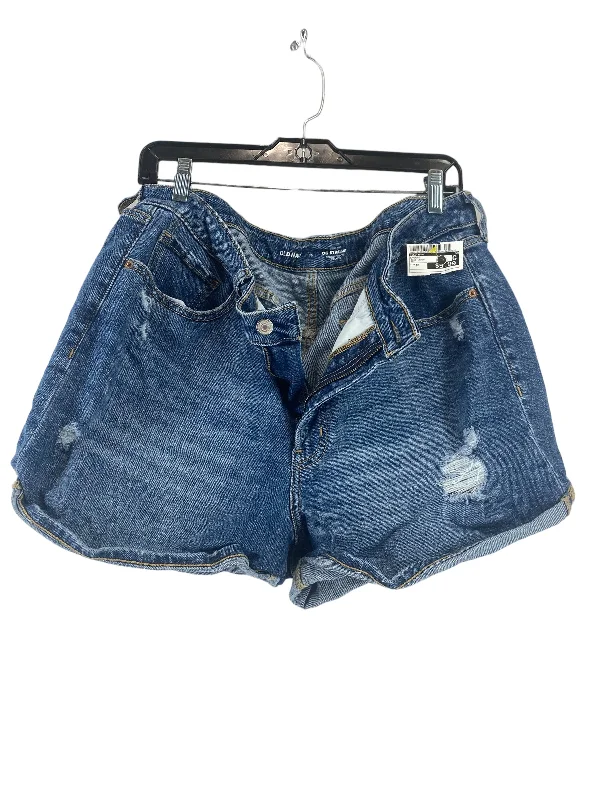 Blue Denim Shorts Old Navy, Size 16