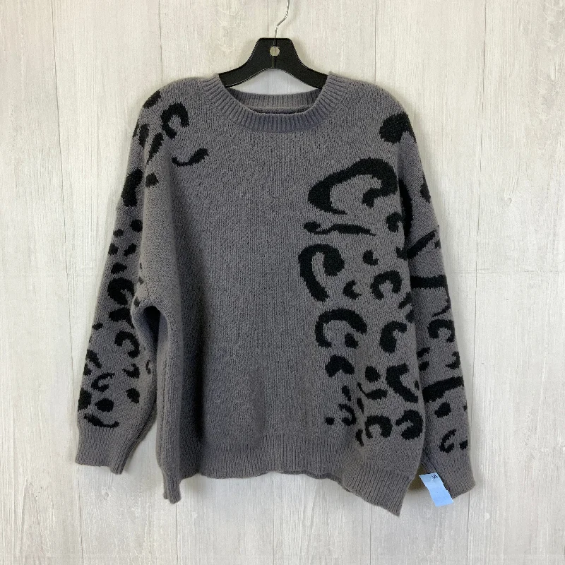 Sweater By Shein In Grey, Size: Xl