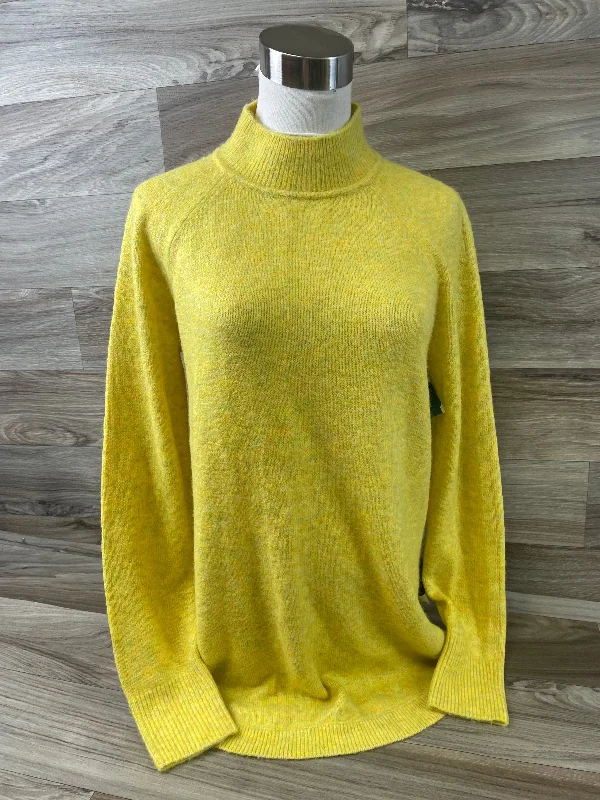 Sweater By Loft In Yellow, Size: S