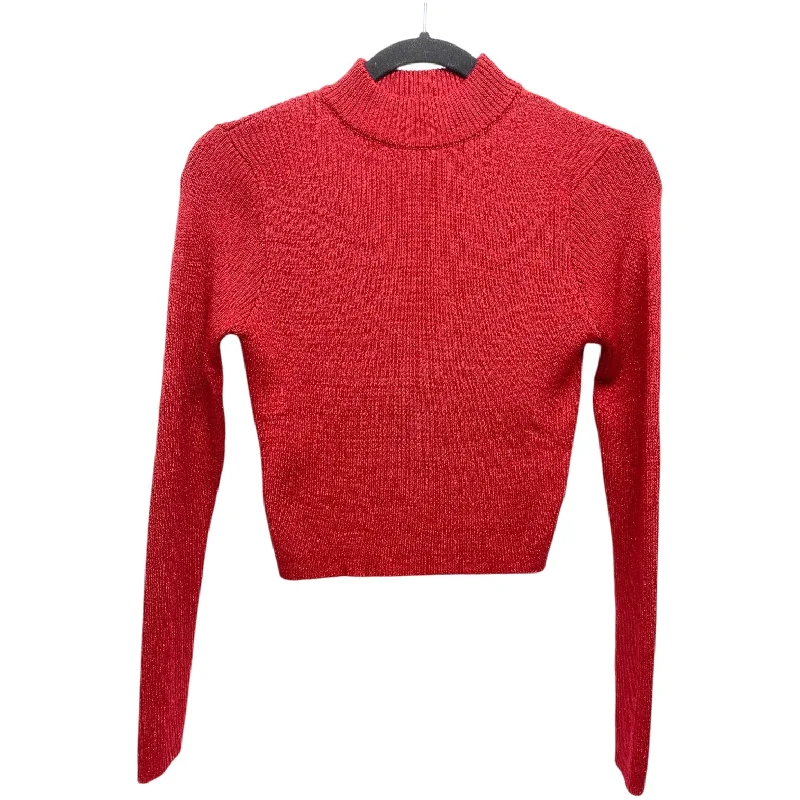 Sweater By Say What In Red, Size: M