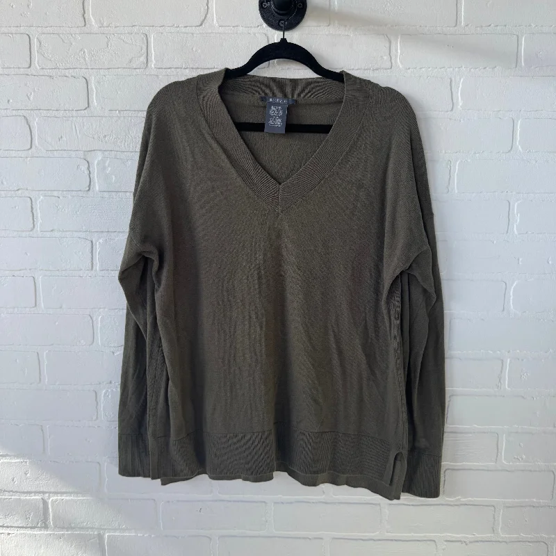 Sweater By Matty M In Green, Size: L