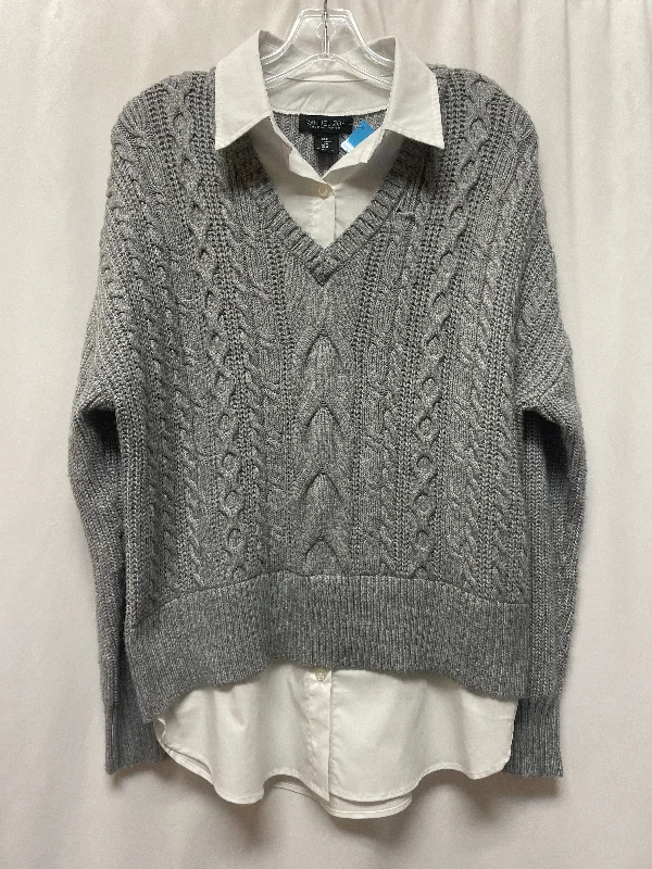 Sweater By Rachel Zoe In Grey, Size: M