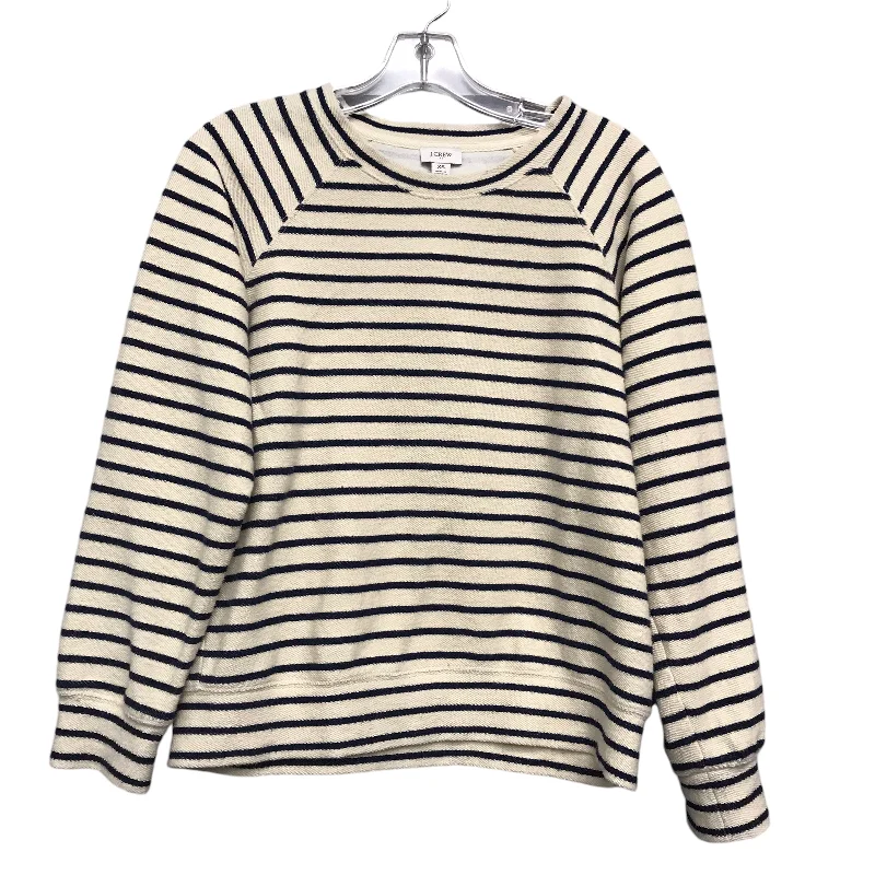 Top Ls By J. Crew In Striped Pattern, Size:Xs