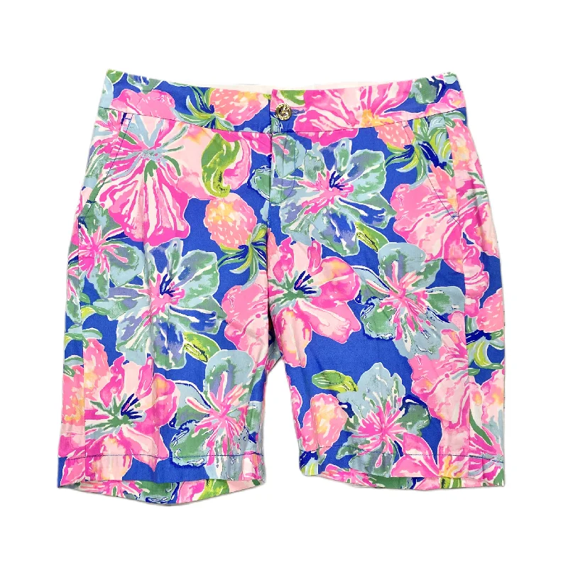 Floral Shorts Designer By Lilly Pulitzer, Size: 4