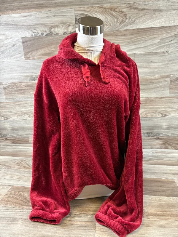 Top Long Sleeve By Lc Lauren Conrad In Red, Size: M