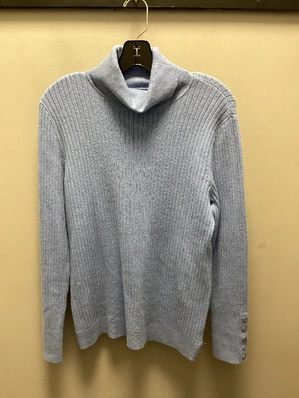 Sweater By Talbots In Blue, Size: L