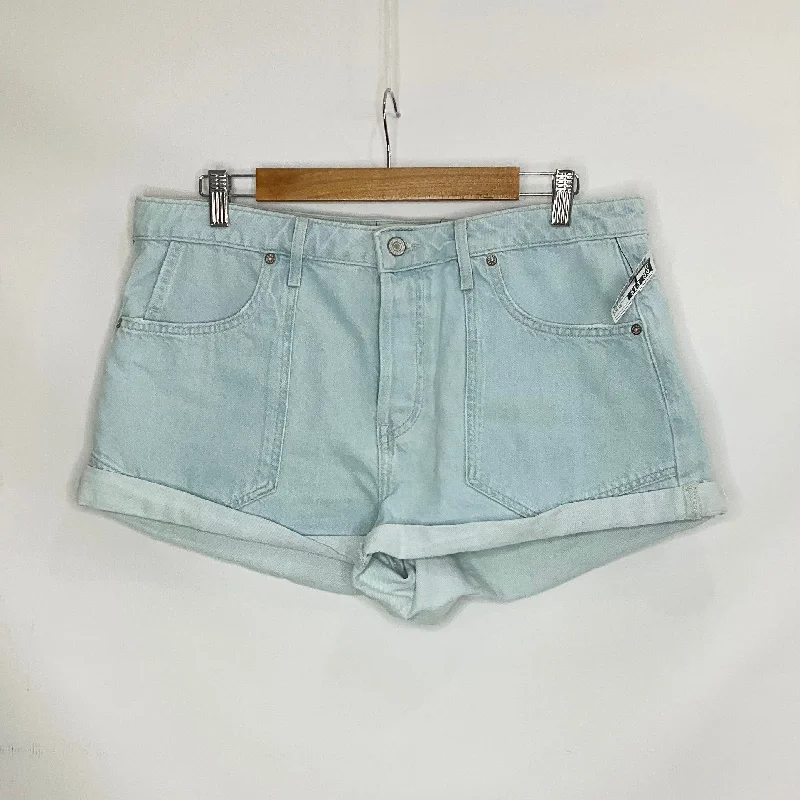 Blue Denim Shorts We The Free, Size 12