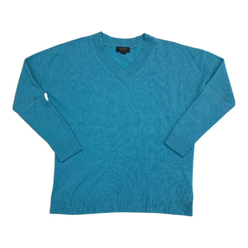 Sweater Cashmere By Charter Club In Blue, Size: S