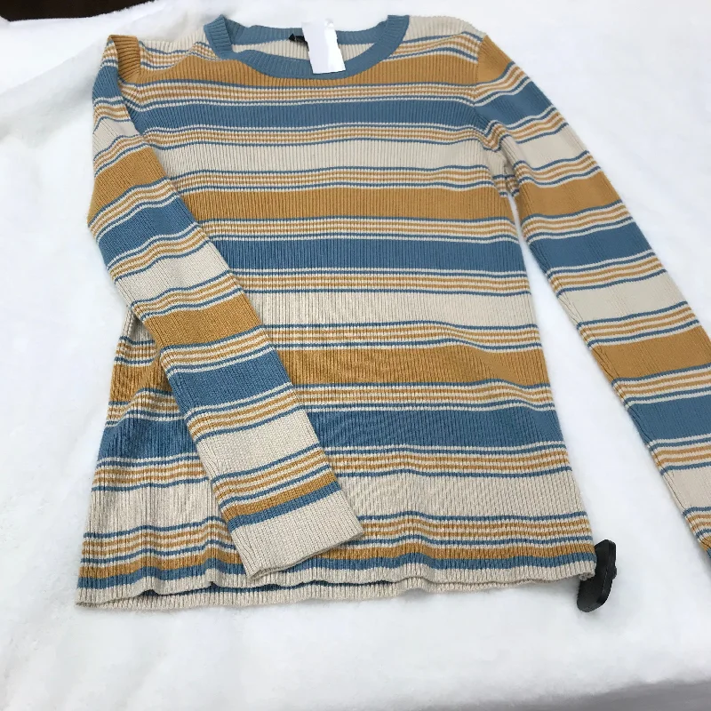 Sweater By Fate In Striped Pattern, Size: L