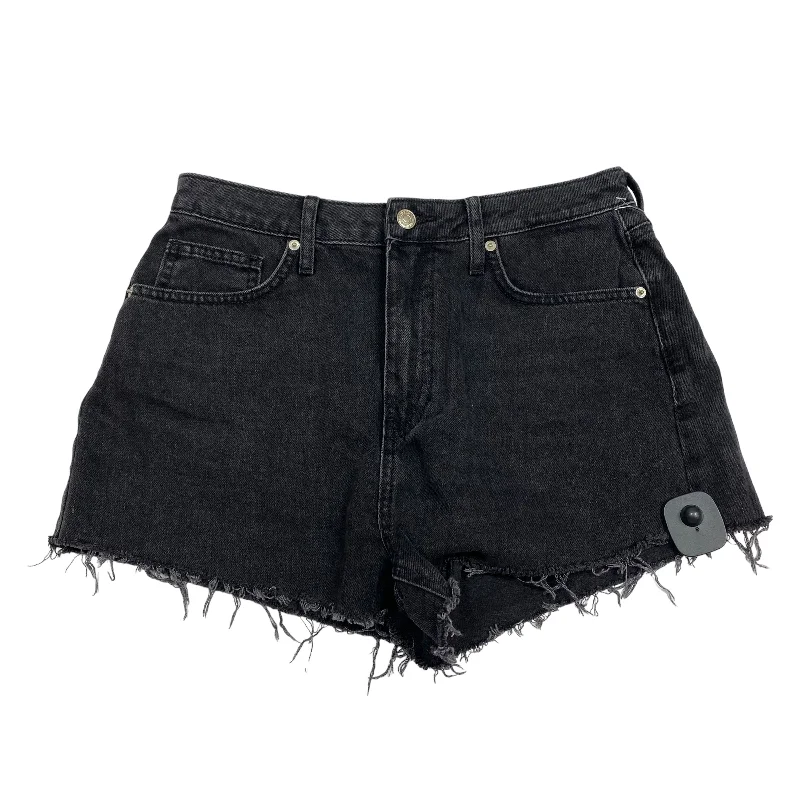 Black Denim Shorts Forever 21, Size 10