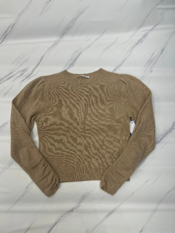 Sweater By Frame In Tan, Size: Sp