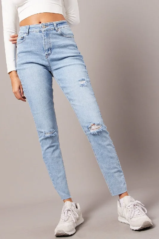 Redefining Women's Style Denim Skinny Jean High Rise