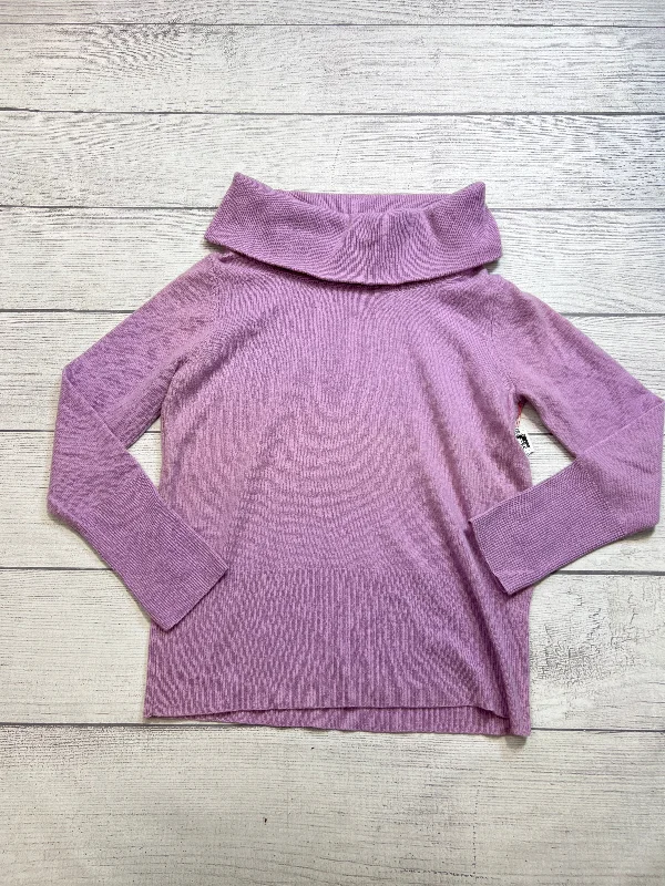 Sweater Cashmere By Chicos In Purple, Size: M