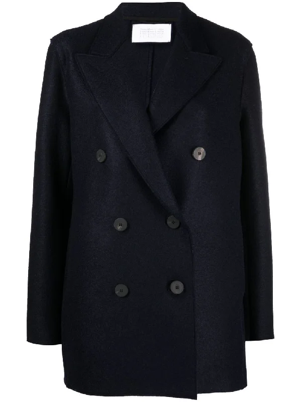 Fashion Deal Harris Wharf London Women's Coats blue