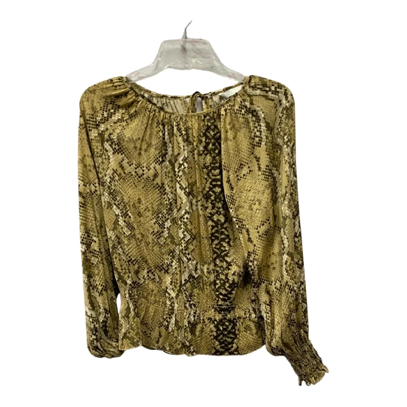 Top Ls By H&M In Brown, Size:S