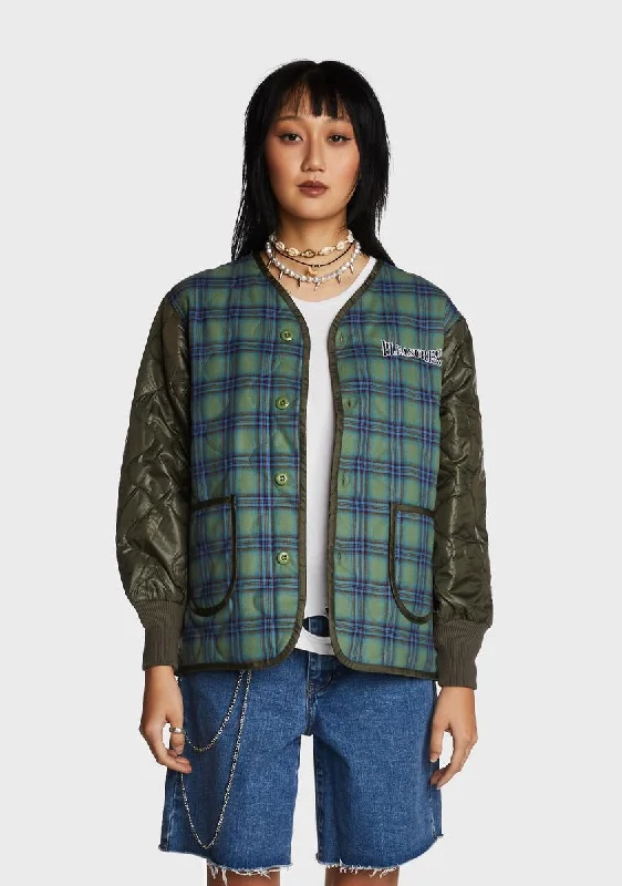 Exclusive Discounts Bowery Plaid Liner Jacket