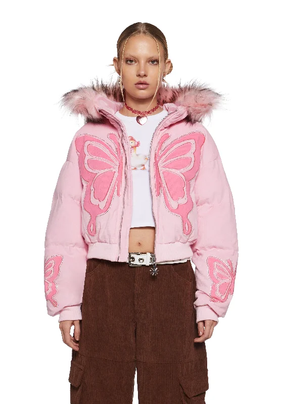 Statement Piece Living The Dream Puffer Jacket