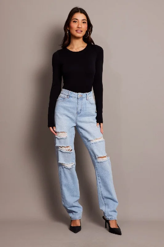 New Season Fashion Preview Sale Denim Boyfriend Jean High Rise