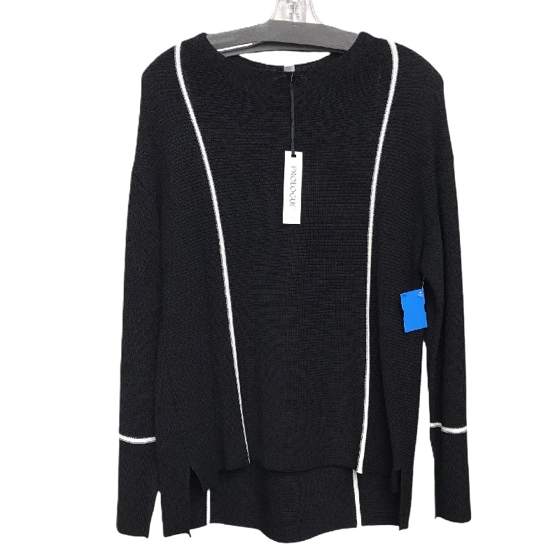 Sweater By Prologue In Black, Size: M