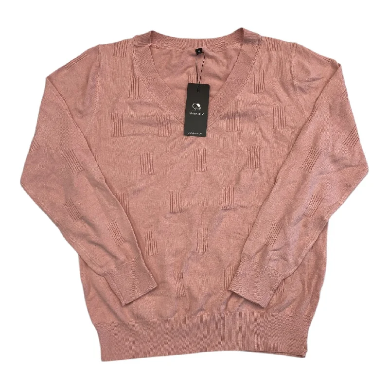 Sweater By Arach & Cloz In Pink, Size: M