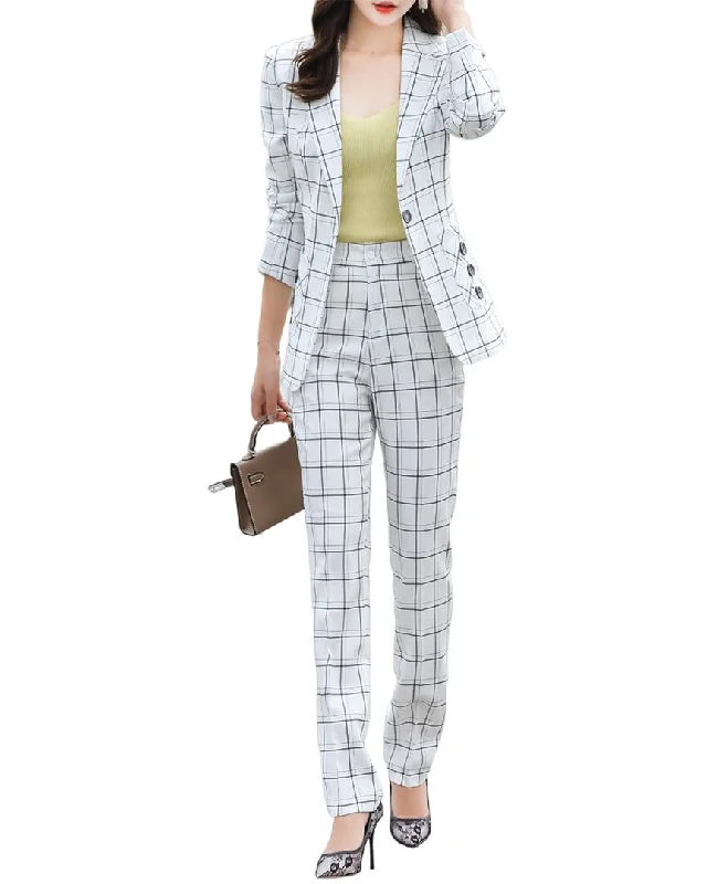 Find Your Unique Flair BOSSY CHIC 2pc Blazer & Pant Set