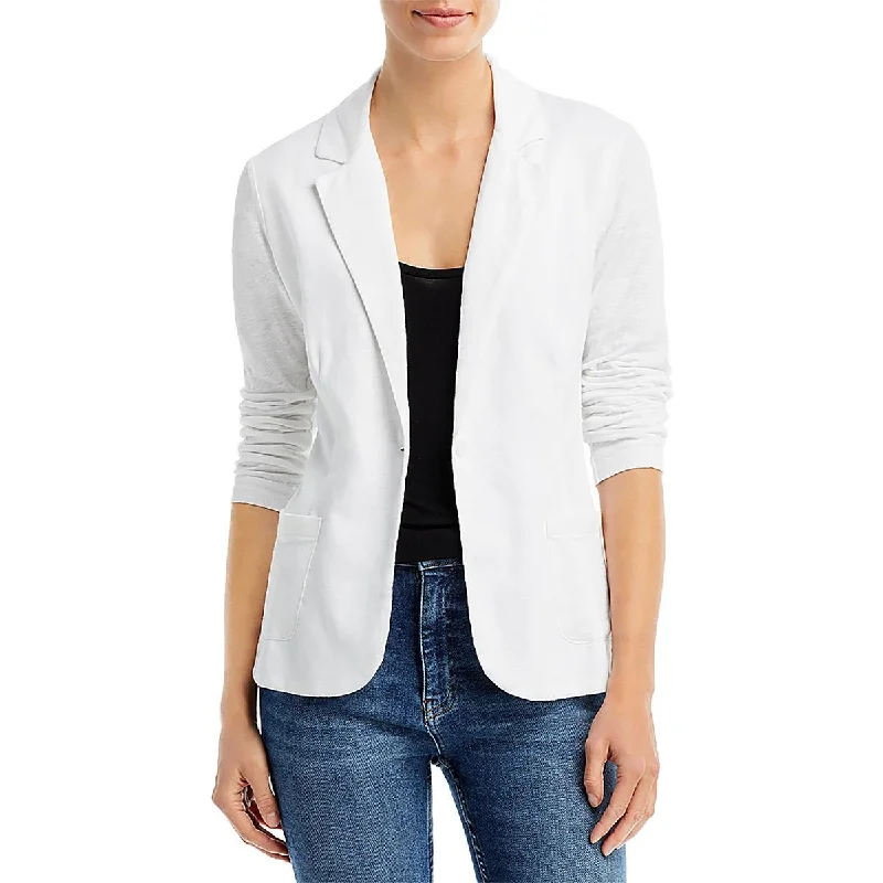 Exclusive Sale Womens Stretch Long Sleeve One-Button Blazer