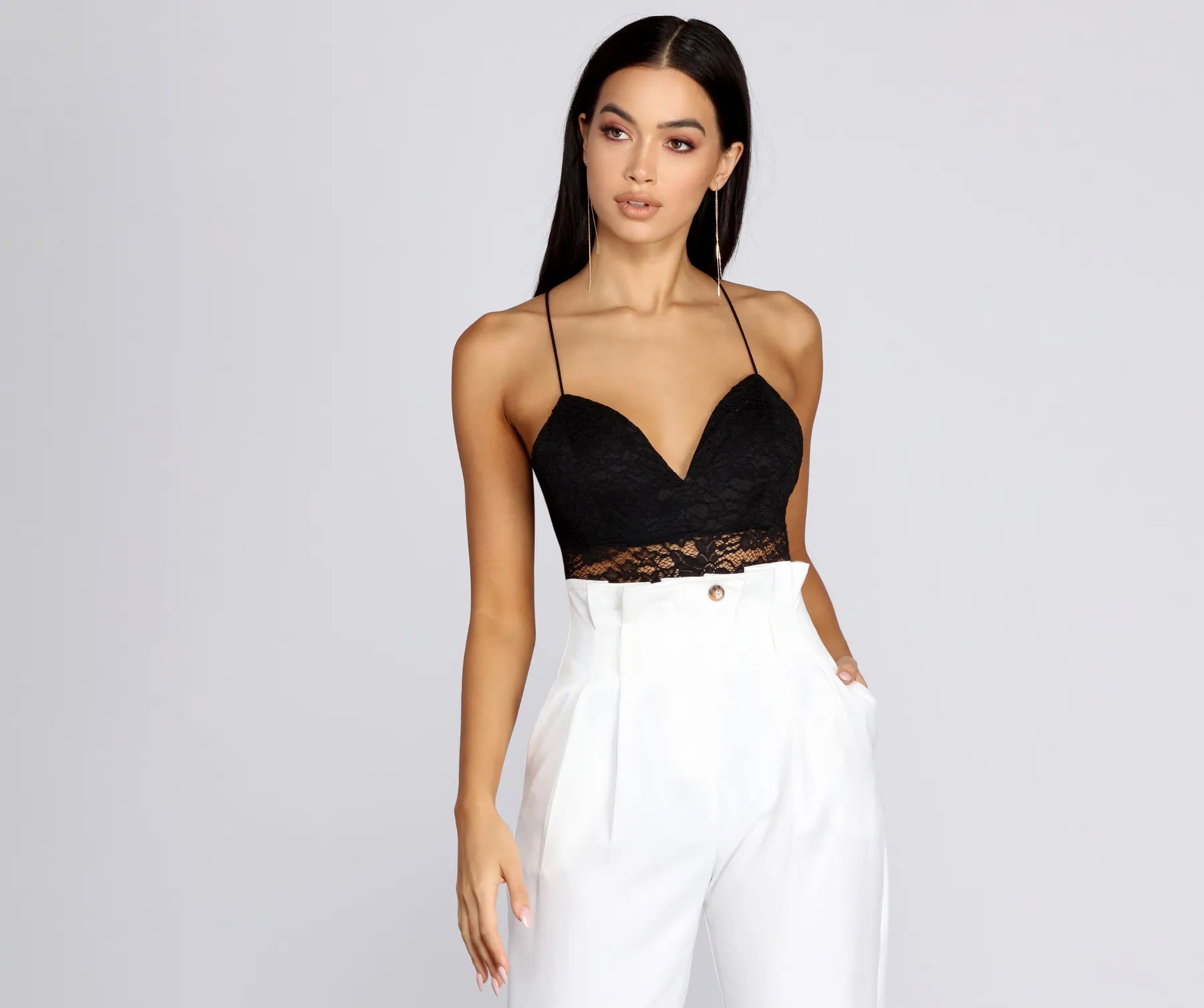 Urban Sophistication Sweet As Lace Bodysuit