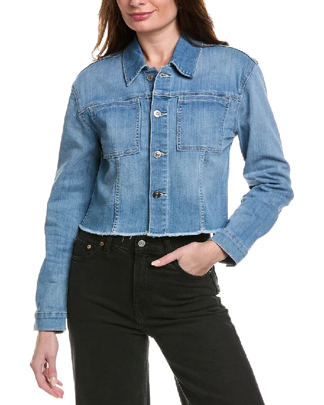 Eclectic Style Wardrobe HUDSON Jeans Cropped Denim Jacket