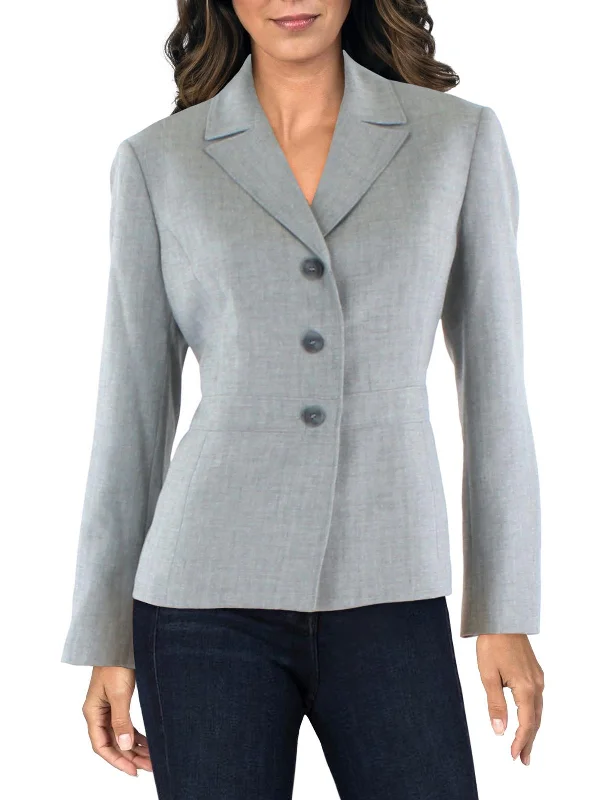 Budget Friendly Womens Woven Seamed Suit Jacket