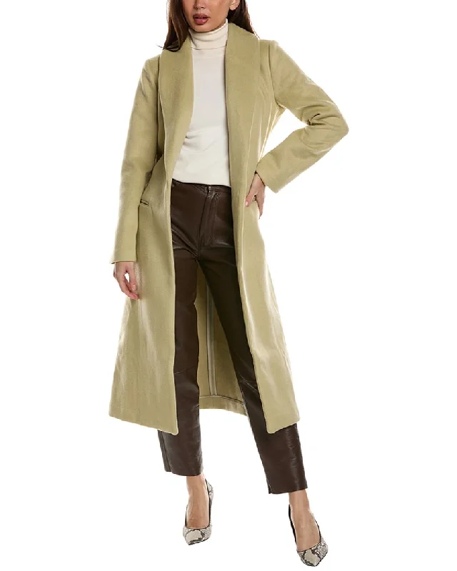 Travel Essentials Seraphina Wool-Blend Coat