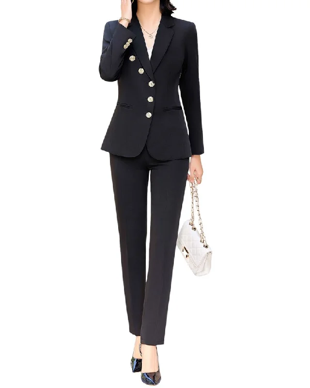 New Season Fashion Preview Sale Bossy Chic 2pc Blazer & Pant Set