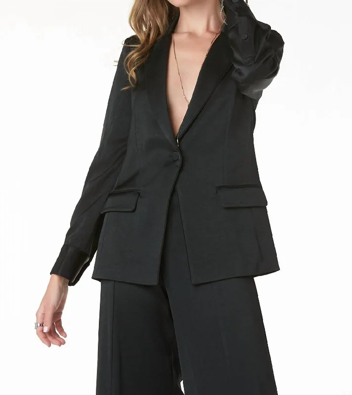 Attire Sale Bahari Blazer In Black