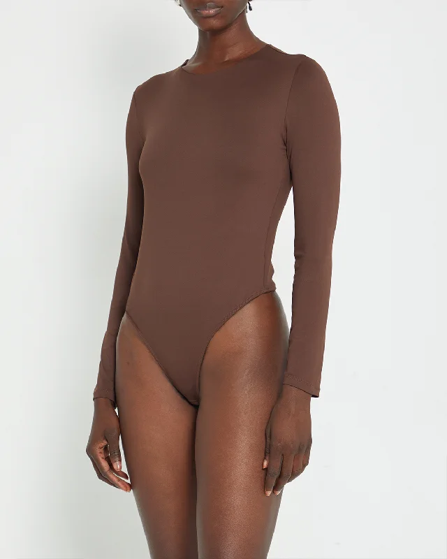 Ride The Style Wave Contouring Crew Longsleeve Bodysuit