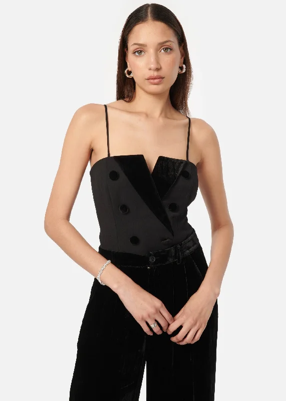 Fashion Forward Outfits Andara Bodysuit Black