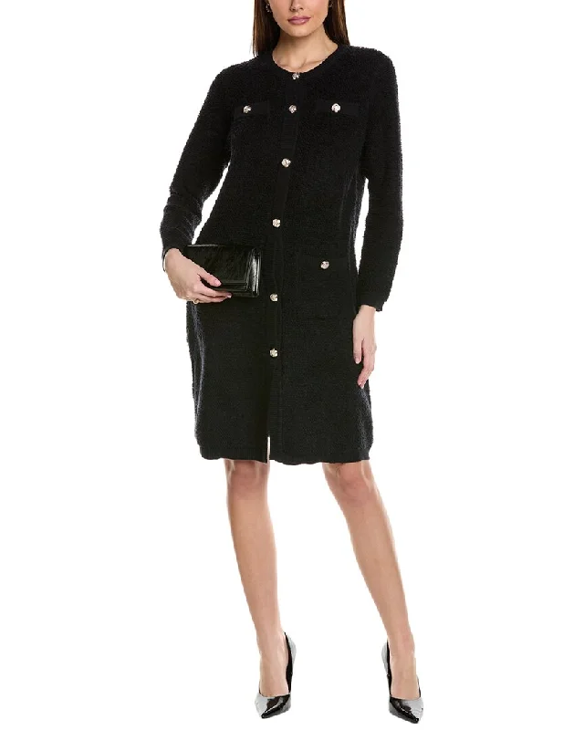 Gorgeous Glamour Collection Anne Klein Loop Long Jacket