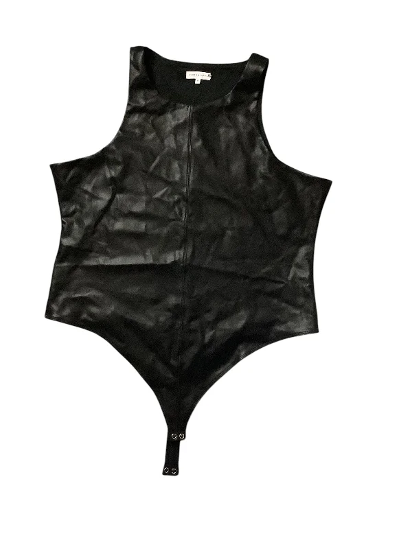 Minimalist Office - Ready Style Bodysuit By Good American In Black