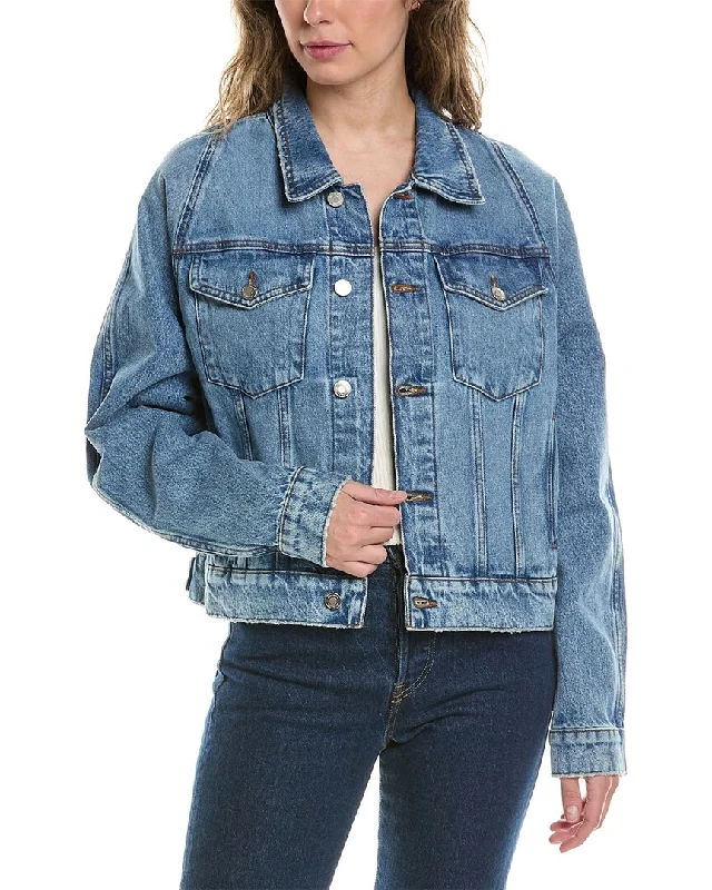 Luxury Fashion for Women HUDSON Jeans Raglan Denim Jacket