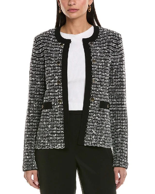 Chic Trends For The Fashion Savvy St. John Donna Wool-Blend Jacket