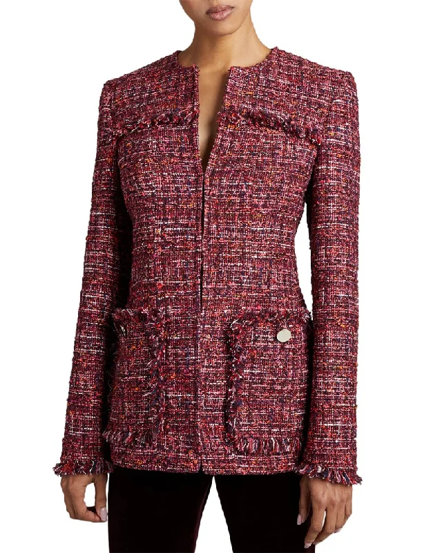 Flash Sale Santorelli Britt Wool-Blend Tweed Jacket