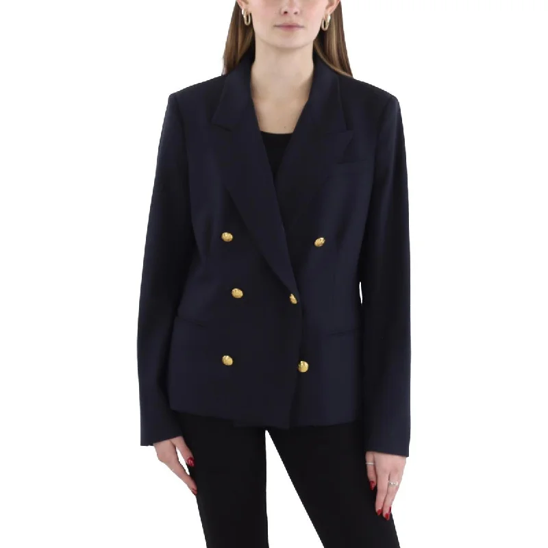 Exclusive Discount Womens Wool Suit Separate Double-Breasted Blazer