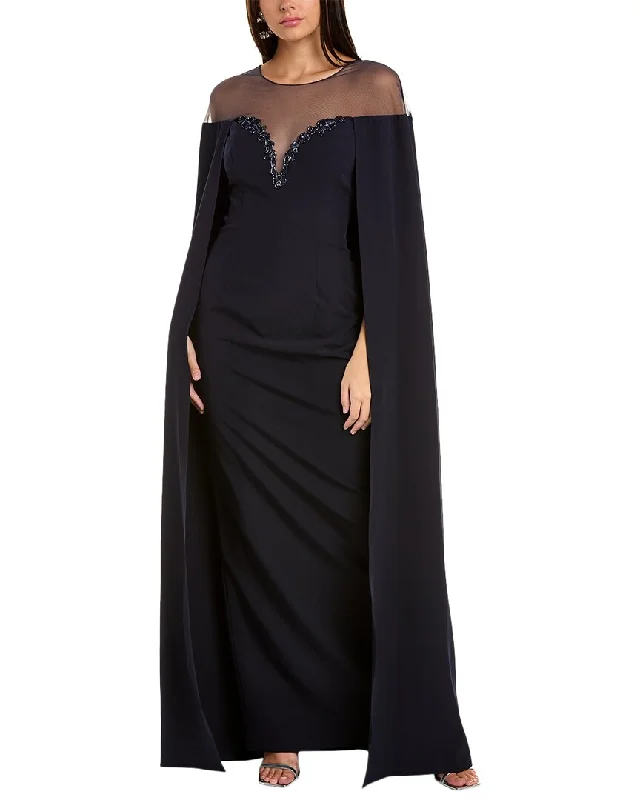 Evening Looks Marchesa Notte Cape Gown