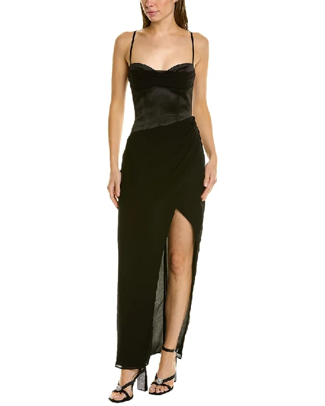 Clearance Event Nicholas Solara Silk-Blend Gown