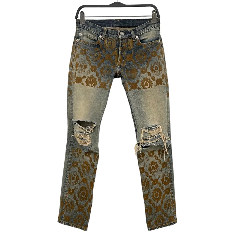 Trendy And Individual Women's Fashion UNDERCOVER/Straight Pants/1/Graphic/Denim/IDG/