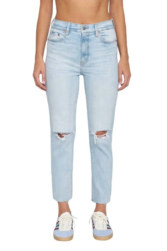 Flash Deals Daily Driver Cigarette Jeans In Believer Distressed